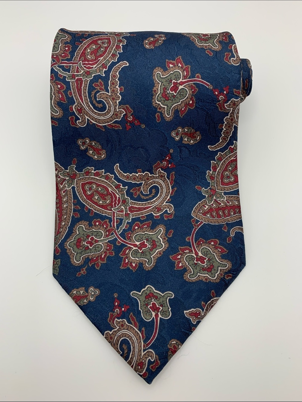 Vintage Christian Dior Paisley Necktie